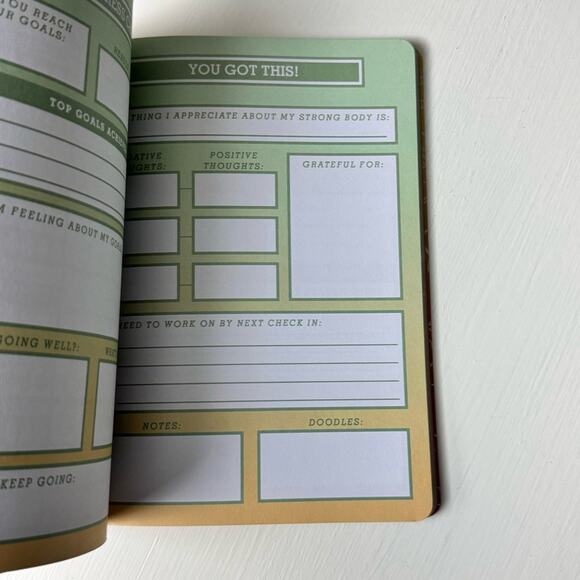 Work For IT Wellness & Fitness Selfcare  Guided Pages Journal Book - Picture 3 of 6